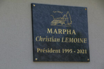 You are currently viewing Inauguration plaque M.Lemoine